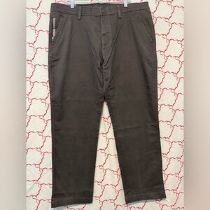 Weatherproof Men’s Tech Pants Grey Shadow 40x32 NWT Stretch Straight Fit